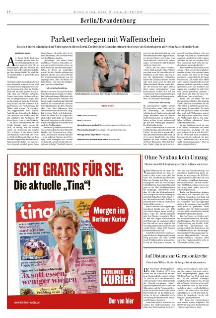 Berliner Zeitung 25.03.2019