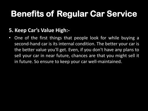 Top 5 Benefits of Regular Car Service in Blackburn