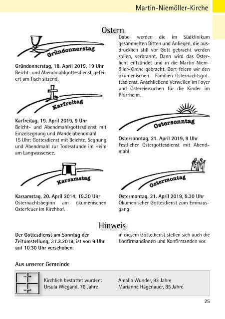 Gemeindebriefseiten MNK April 2019