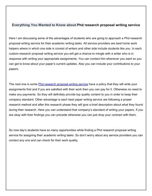 Phd research proposal english literature