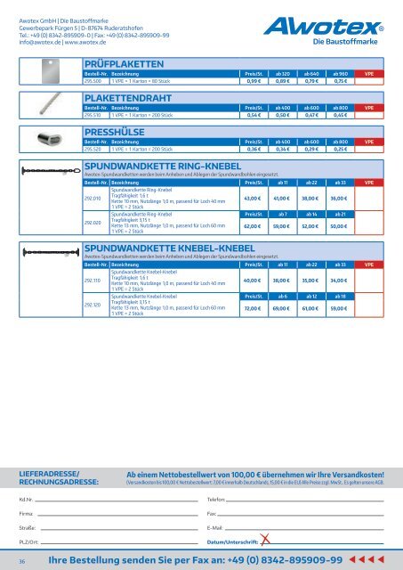 Awotex Katalog 2019