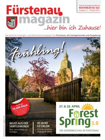 Fürstenau Stadtmag Frühjahr 2019 