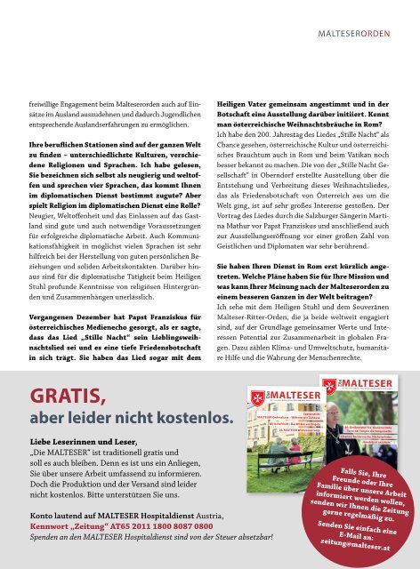 Die Malteser-Zeitung 1/2019