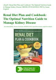 diet for kidney disease pdf diet for kidney disease pdf
