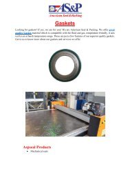 Gaskets