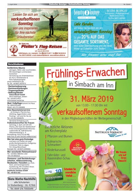 01.04.2019 Simbacher Anzeiger 