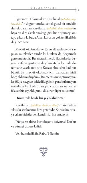 İslam’da Kandiller - Kandil Simidi