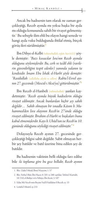 İslam’da Kandiller - Kandil Simidi