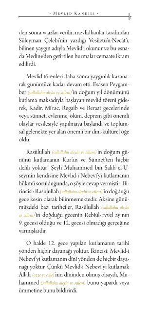 İslam’da Kandiller - Kandil Simidi