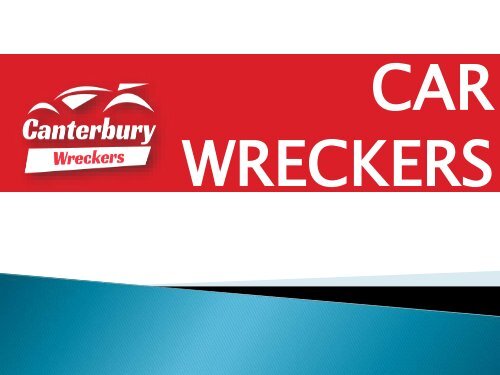 car wrecker canterbury