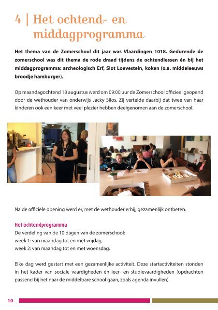 Zomerschool Verslag 2018