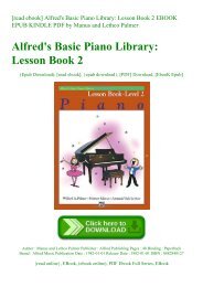 Shining Boy And Little Randy - Daily Piano Sheets