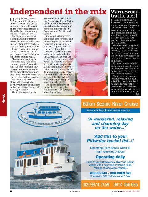 Pittwater Life April 2019 Issue