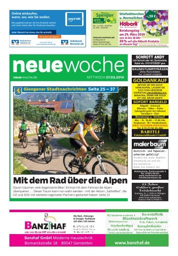 27.03.2019 NEUE WOCHE