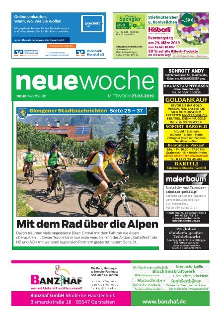 27.03.2019 NEUE WOCHE