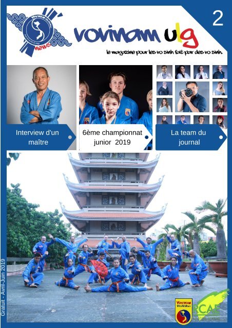 (FR)Vovinam Ulg News N°2