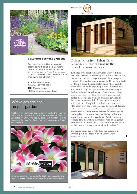 Wealden Times | WT206 | April 2019 | Garden supplement inside