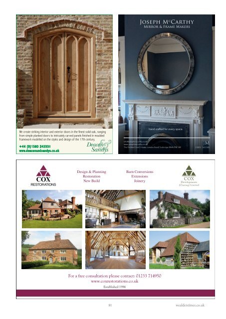 Wealden Times | WT206 | April 2019 | Garden supplement inside