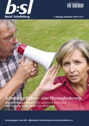 Schwierige Lehrer - eine Herausforderung - b:sl-Beruf Schulleitung