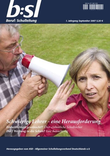 Schwierige Lehrer - eine Herausforderung - b:sl-Beruf Schulleitung