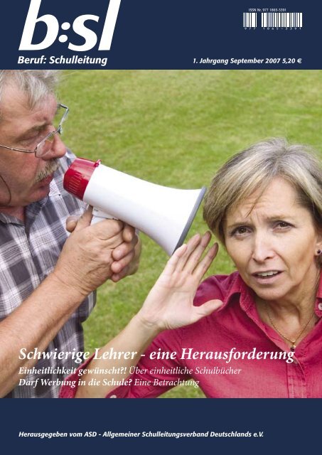 Schwierige Lehrer - eine Herausforderung - b:sl-Beruf Schulleitung