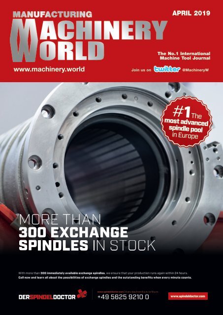 Manufacturing Machinery World April 2019