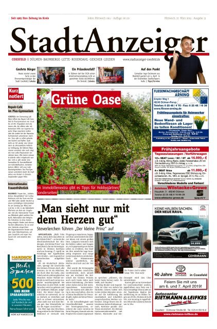 Stadtanzeiger Coesfeld kw 13