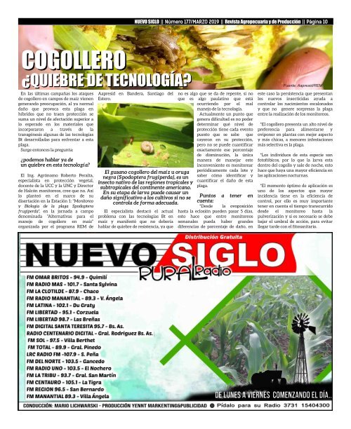 Revista Agropecuaria Nuevo Siglo 177