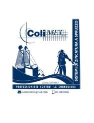 Catalogo Fili Zinco e lega Zn/Al Colimet