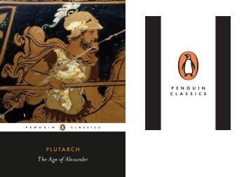 PLUTARCH ; THE AGE OF ALEXANDER