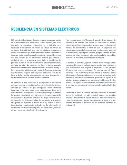 REPORTE ELÉCTRICO MARZO 2019