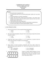 2 SOAL OSN MATEMATIKA