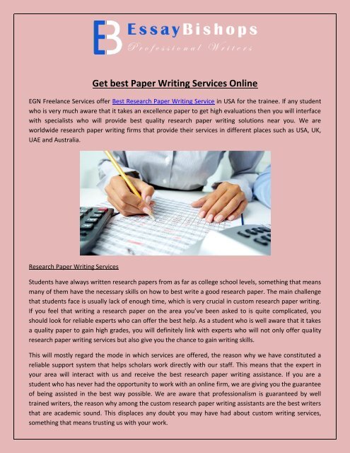 best writing services online