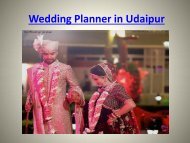 Wedding Planner in Udaipur