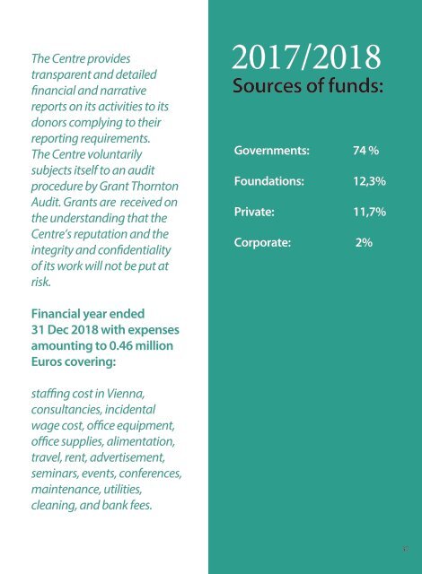 Ban Ki-moon Centre Annual Report 2018