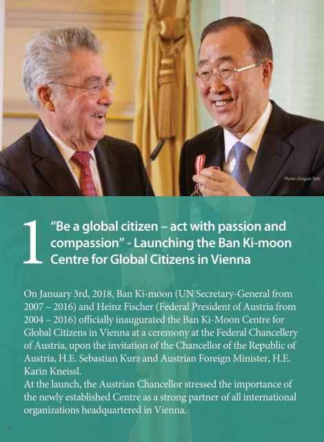 Ban Ki-moon Centre Annual Report 2018