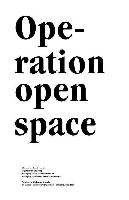 Operation Open Space 