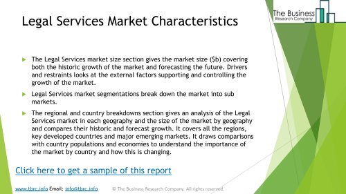 Global Legal Services Market Report Segments And Insights To 2022