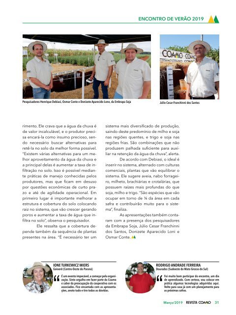 Revista Coamo - Março de 2019