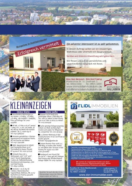 wasistlos Bad Füssing Magazin April 2019