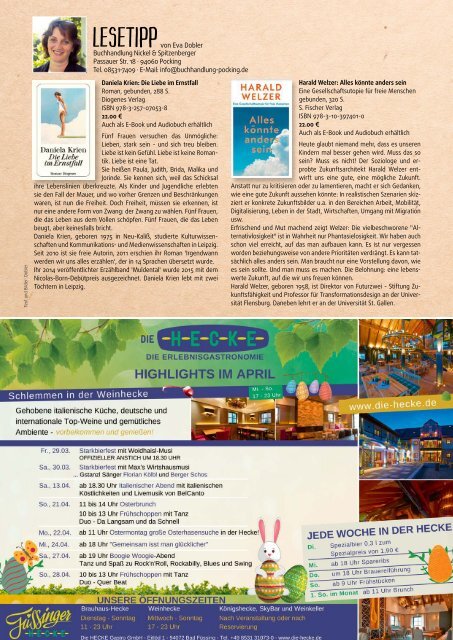 wasistlos Bad Füssing Magazin April 2019