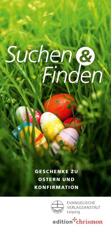 Werbeflyer Ostern und Konfirmation