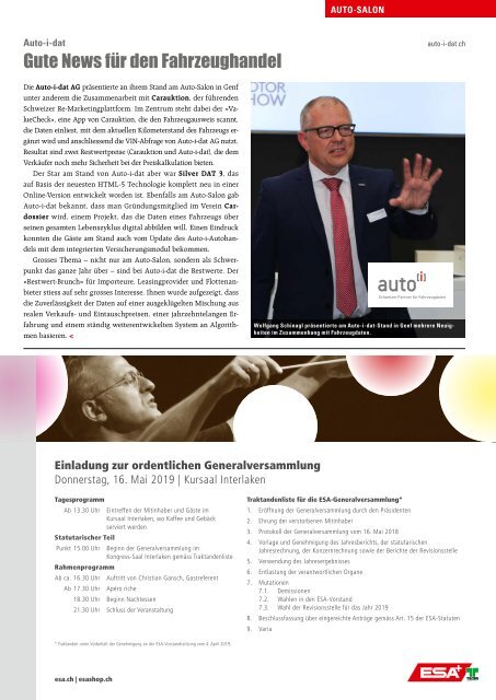 AUTOINSIDE Ausgabe 4 – April 2019