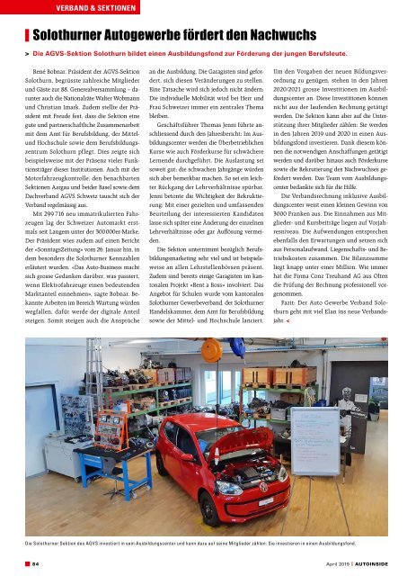 AUTOINSIDE Ausgabe 4 – April 2019