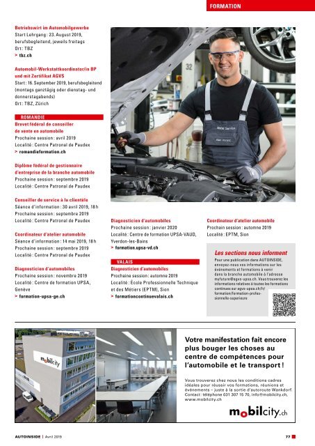 AUTOINSIDE Édition 4 – Avril 2019