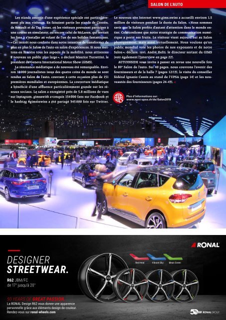 AUTOINSIDE Édition 4 – Avril 2019