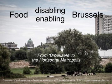 5.43 Food enabling Brussels: From ‘Broekzele’ to the Horizontal Metropolis