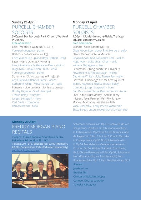 Purcell Summer Events Guide 2019