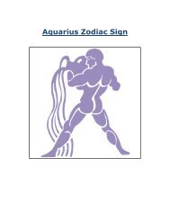 Aquarius Zodiac Sign - www.astrolika.com