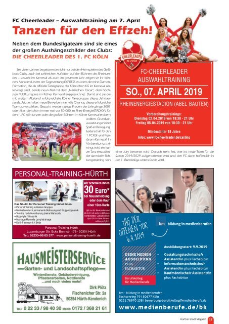 Hürther Stadt Magazin März 2019